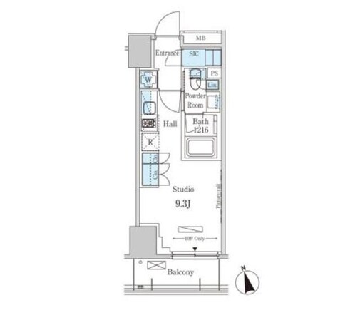 表参道駅 徒歩13分 4階の物件間取画像